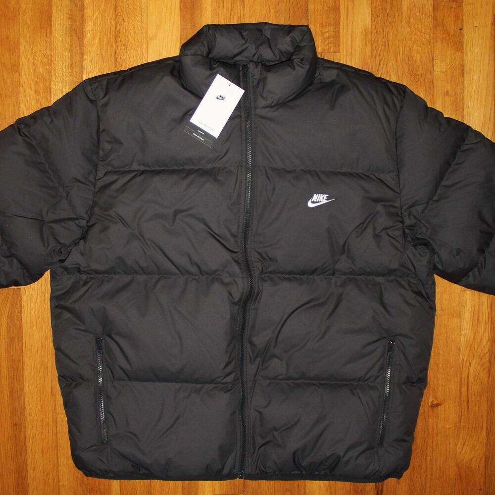 Nike Sportswear Club Therma-Fit Puffer Jacket Mens XL Black